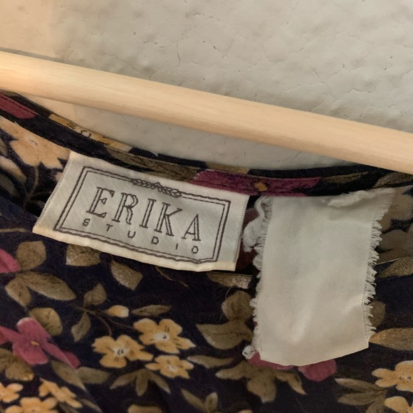 Vintage 90s floral maxi dress - Picture 4 of 5